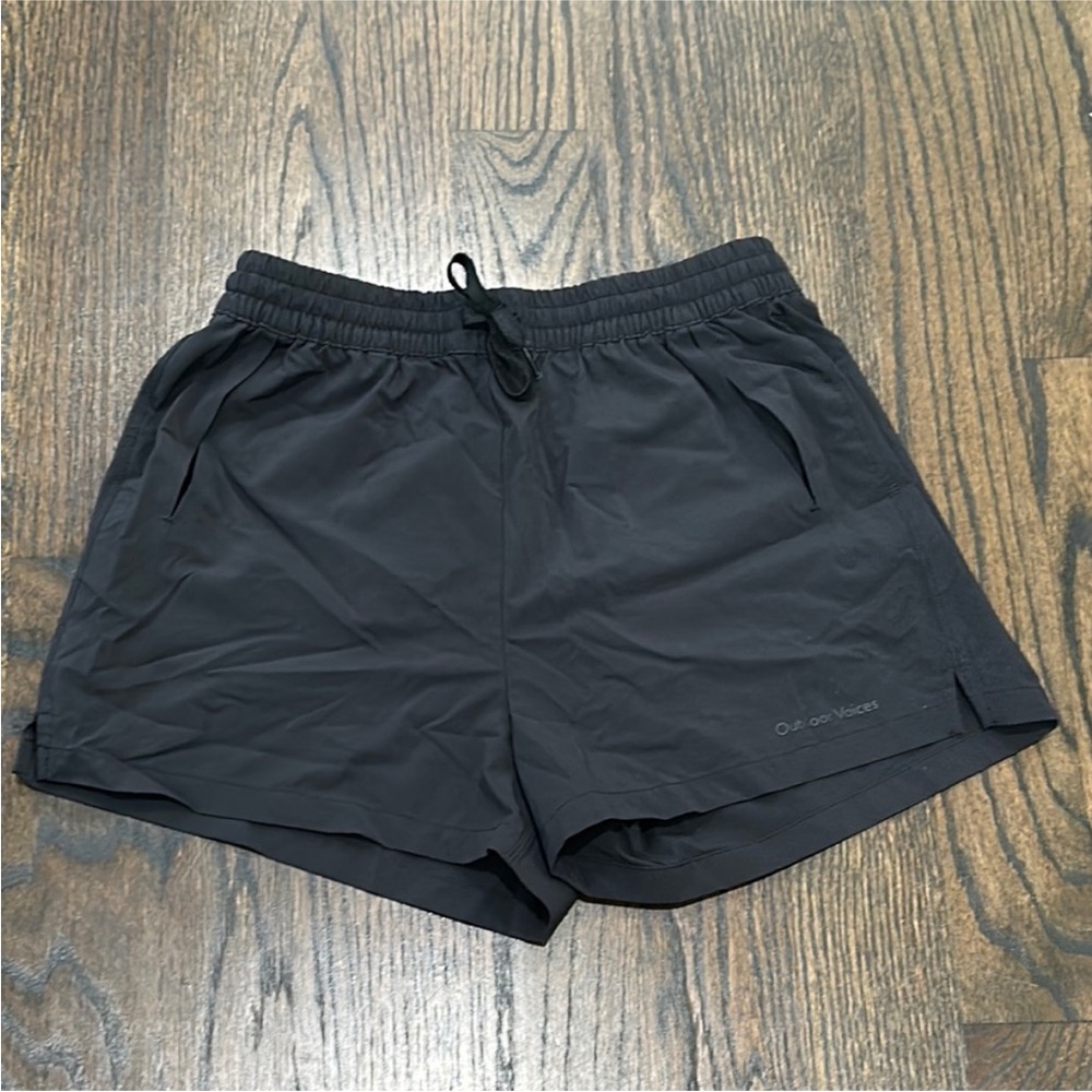 Outdoor Voices Black Doing Things Shorts